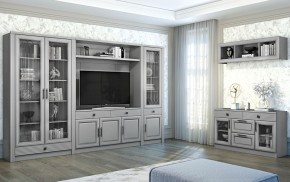 ОРЛЕАН Гостиная (модульная) серый в Кудымкаре - kudymkar.mebel24.online | фото 1