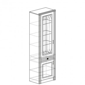 ОРЛЕАН Гостиная (модульная) ясень темный в Кудымкаре - kudymkar.mebel24.online | фото 7