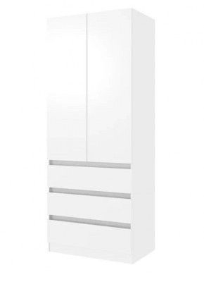 ПАРУС Шкаф 2-х ств. 800 (белый) в Кудымкаре - kudymkar.mebel24.online | фото