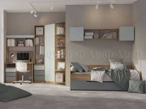ЧЕЛСИ Color Пенал (Мята/Сумеречный голубой/Дуб крафт) в Кудымкаре - kudymkar.mebel24.online | фото 2