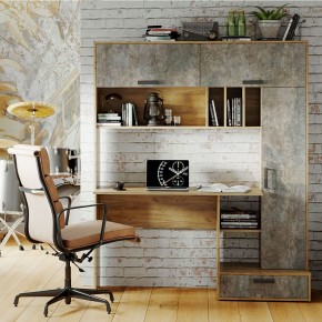 Письменный стол Техно (крафт/бетон) в Кудымкаре - kudymkar.mebel24.online | фото 3