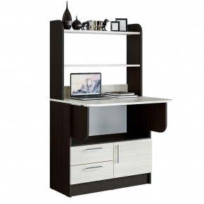 Письменный стол тумба Рокки (венге/лоредо) в Кудымкаре - kudymkar.mebel24.online | фото