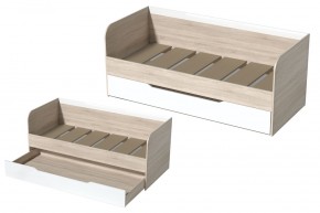 Подростковая Галактика (Дуб Сонома/Белый глянец) в Кудымкаре - kudymkar.mebel24.online | фото 4