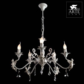 Подвесная люстра Arte Lamp Angelina A5349LM-5WH в Кудымкаре - kudymkar.mebel24.online | фото 4
