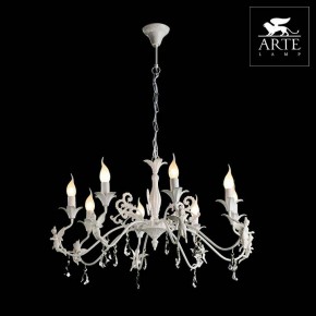 Подвесная люстра Arte Lamp Angelina A5349LM-8WH в Кудымкаре - kudymkar.mebel24.online | фото 2