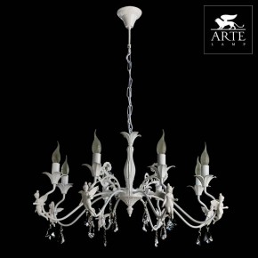 Подвесная люстра Arte Lamp Angelina A5349LM-8WH в Кудымкаре - kudymkar.mebel24.online | фото 4