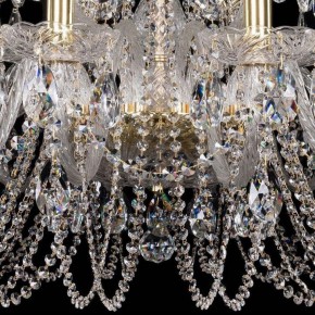 Подвесная люстра Bohemia Ivele Crystal 1402 1402/16+8/400/G в Кудымкаре - kudymkar.mebel24.online | фото 3