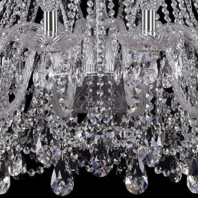 Подвесная люстра Bohemia Ivele Crystal 1411 1411/18/400/h-113/Ni в Кудымкаре - kudymkar.mebel24.online | фото 3