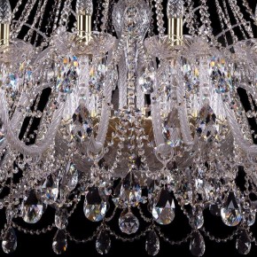 Подвесная люстра Bohemia Ivele Crystal 1411 1411/24/530/G в Кудымкаре - kudymkar.mebel24.online | фото 3