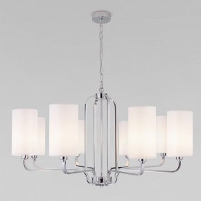 Подвесная люстра Eurosvet Purezza 60128/8 хром в Кудымкаре - kudymkar.mebel24.online | фото 2
