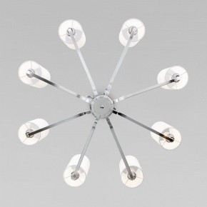 Подвесная люстра Eurosvet Purezza 60128/8 хром в Кудымкаре - kudymkar.mebel24.online | фото 4