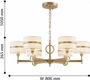 Подвесная люстра Favourite Mateo 2634-6P в Кудымкаре - kudymkar.mebel24.online | фото 8