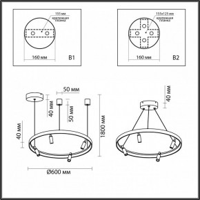 Подвесная люстра Odeon Light Fonda 4317/58L в Кудымкаре - kudymkar.mebel24.online | фото 6