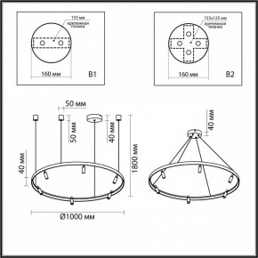 Подвесная люстра Odeon Light Fonda 4317/93L в Кудымкаре - kudymkar.mebel24.online | фото 6
