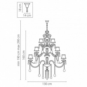 Подвесная люстра Osgona Nativo 715287 в Кудымкаре - kudymkar.mebel24.online | фото 3