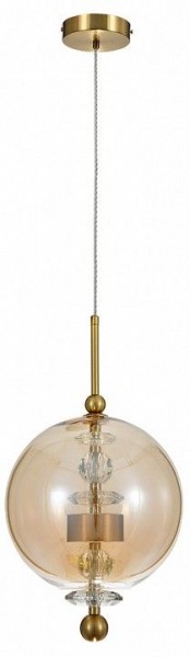 Подвесной светильник Indigo Illusione 11055/1P Amber в Кудымкаре - kudymkar.mebel24.online | фото 2