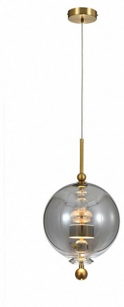 Подвесной светильник Indigo Illusione 11055/1P Smoke в Кудымкаре - kudymkar.mebel24.online | фото 4