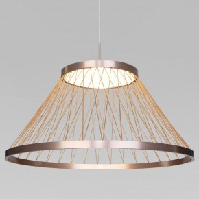 Подвесной светильник Eurosvet Cesta 40017/1 LED коричневый в Кудымкаре - kudymkar.mebel24.online | фото