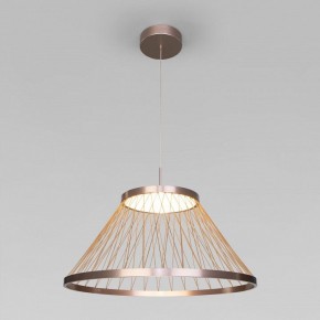 Подвесной светильник Eurosvet Cesta 40017/1 LED коричневый в Кудымкаре - kudymkar.mebel24.online | фото 2
