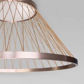 Подвесной светильник Eurosvet Cesta 40017/1 LED коричневый в Кудымкаре - kudymkar.mebel24.online | фото 6