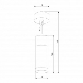 Подвесной светильник Eurosvet Double Topper 50135/1 LED хром/черный жемчуг в Кудымкаре - kudymkar.mebel24.online | фото 4