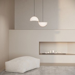 Подвесной светильник Eurosvet Emisfero 50083/2 LED золото в Кудымкаре - kudymkar.mebel24.online | фото 2