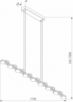 Подвесной светильник Eurosvet Tapioca 90332/17 черный в Кудымкаре - kudymkar.mebel24.online | фото 6