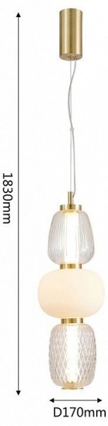 Подвесной светильник Favourite Bella 4057-1P в Кудымкаре - kudymkar.mebel24.online | фото 4