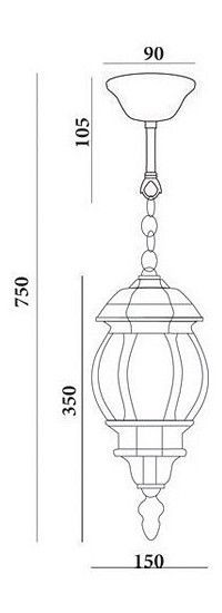 Подвесной светильник Feron 8105 11103 в Кудымкаре - kudymkar.mebel24.online | фото 4