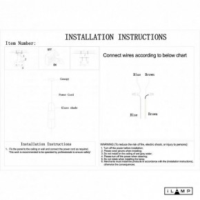 Подвесной светильник iLamp Drop 8121P SM в Кудымкаре - kudymkar.mebel24.online | фото 3