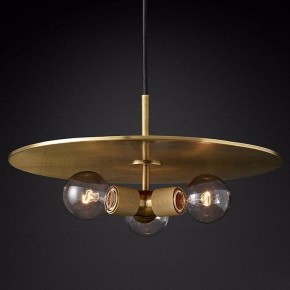 Подвесной светильник Imperiumloft Rh Utilitaire Disk Triple Pendant 40.2339 в Кудымкаре - kudymkar.mebel24.online | фото