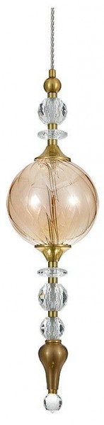 Подвесной светильник Indigo Sorpresa 11056/1P Amber в Кудымкаре - kudymkar.mebel24.online | фото 1