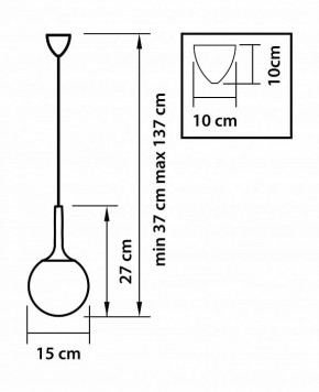 Подвесной светильник Lightstar Globo 813013 в Кудымкаре - kudymkar.mebel24.online | фото 3