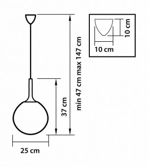 Подвесной светильник Lightstar Globo 813032 в Кудымкаре - kudymkar.mebel24.online | фото 3