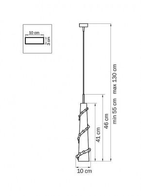 Подвесной светильник Lightstar Petalo 804310 в Кудымкаре - kudymkar.mebel24.online | фото 4