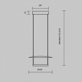 Подвесной светильник Maytoni Ambience MOD280PL-L23B3K1 в Кудымкаре - kudymkar.mebel24.online | фото 4