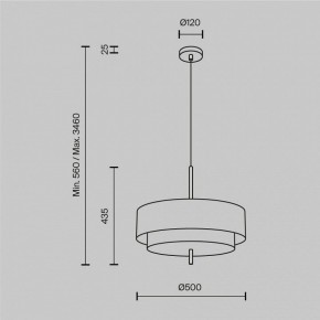 Подвесной светильник Maytoni Bergamo MOD613PL-05W1 в Кудымкаре - kudymkar.mebel24.online | фото 4