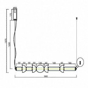 Подвесной светильник Maytoni Cosmo MOD210PL-L39BS3K в Кудымкаре - kudymkar.mebel24.online | фото 7