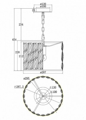 Подвесной светильник Maytoni Gelid MOD184-PL-01-CH в Кудымкаре - kudymkar.mebel24.online | фото 8