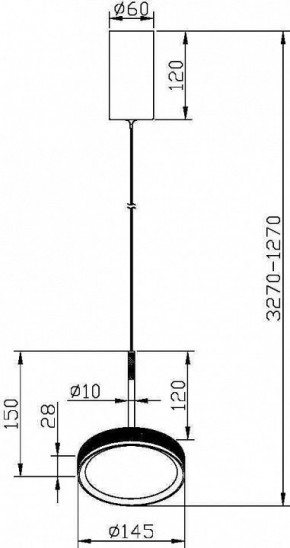 Подвесной светильник Maytoni Halo MOD041PL-L15TR3K в Кудымкаре - kudymkar.mebel24.online | фото 5