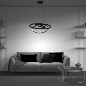 Подвесной светильник Maytoni Halo MOD058PL-L100BK в Кудымкаре - kudymkar.mebel24.online | фото 5