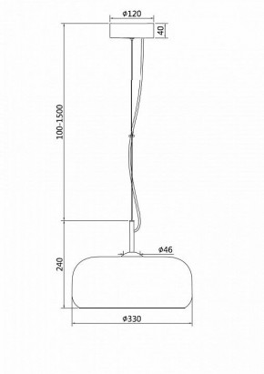 Подвесной светильник Maytoni Madmen MOD127PL-L6SG в Кудымкаре - kudymkar.mebel24.online | фото 3
