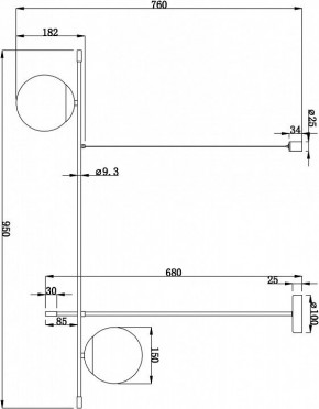 Подвесной светильник Maytoni Nostalgia MOD048PL-02G в Кудымкаре - kudymkar.mebel24.online | фото 2