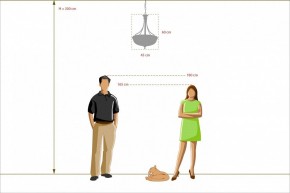 Подвесной светильник MW-Light Афродита 1 317010504 в Кудымкаре - kudymkar.mebel24.online | фото 3