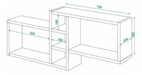 Полка книжная Домино ПК-20 в Кудымкаре - kudymkar.mebel24.online | фото 3