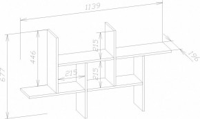 Полка навесная ПК-6 в Кудымкаре - kudymkar.mebel24.online | фото 4