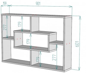 Полка S40 в Кудымкаре - kudymkar.mebel24.online | фото 2