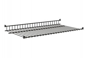Полка сотовая L695 (черный муар) в Кудымкаре - kudymkar.mebel24.online | фото
