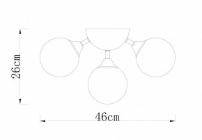 Потолочная люстра Arte Lamp Fobos A2704PL-5SG в Кудымкаре - kudymkar.mebel24.online | фото 3