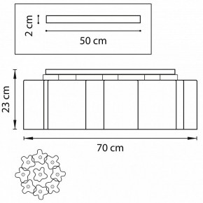 Потолочная люстра Lightstar Nubi 802097 в Кудымкаре - kudymkar.mebel24.online | фото 2
